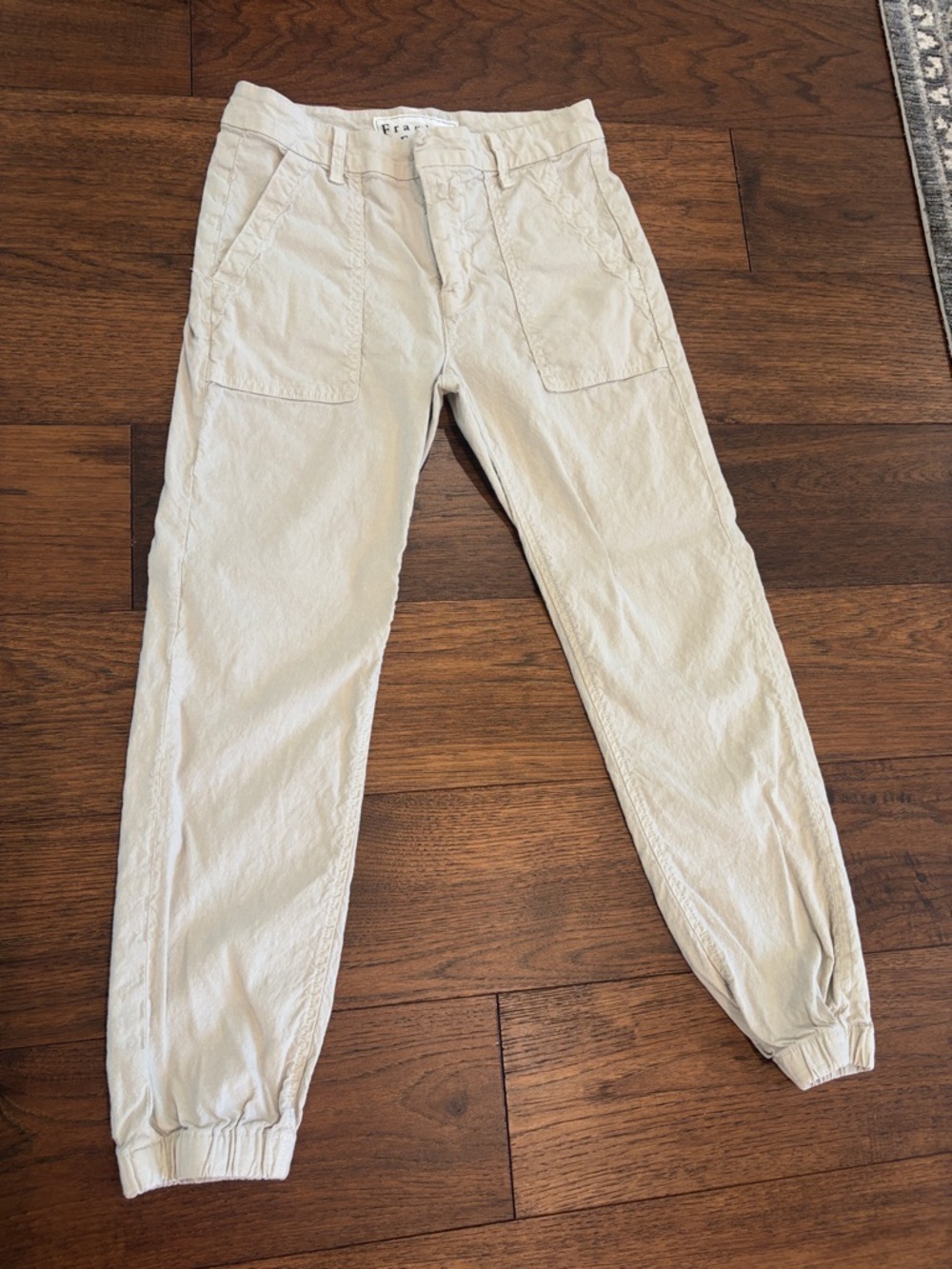 Frank & Eileen Cream Casual Pants